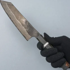 Nigara Silver 3 Damast Etched Kiritsuke 21 cm