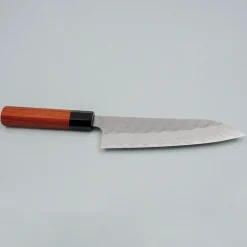 Nigara STRIX Tsuchime Migaki Padouk Gyuto 21 cm