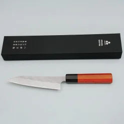 Nigara STRIX Tsuchime Migaki Padouk Petty 15 cm