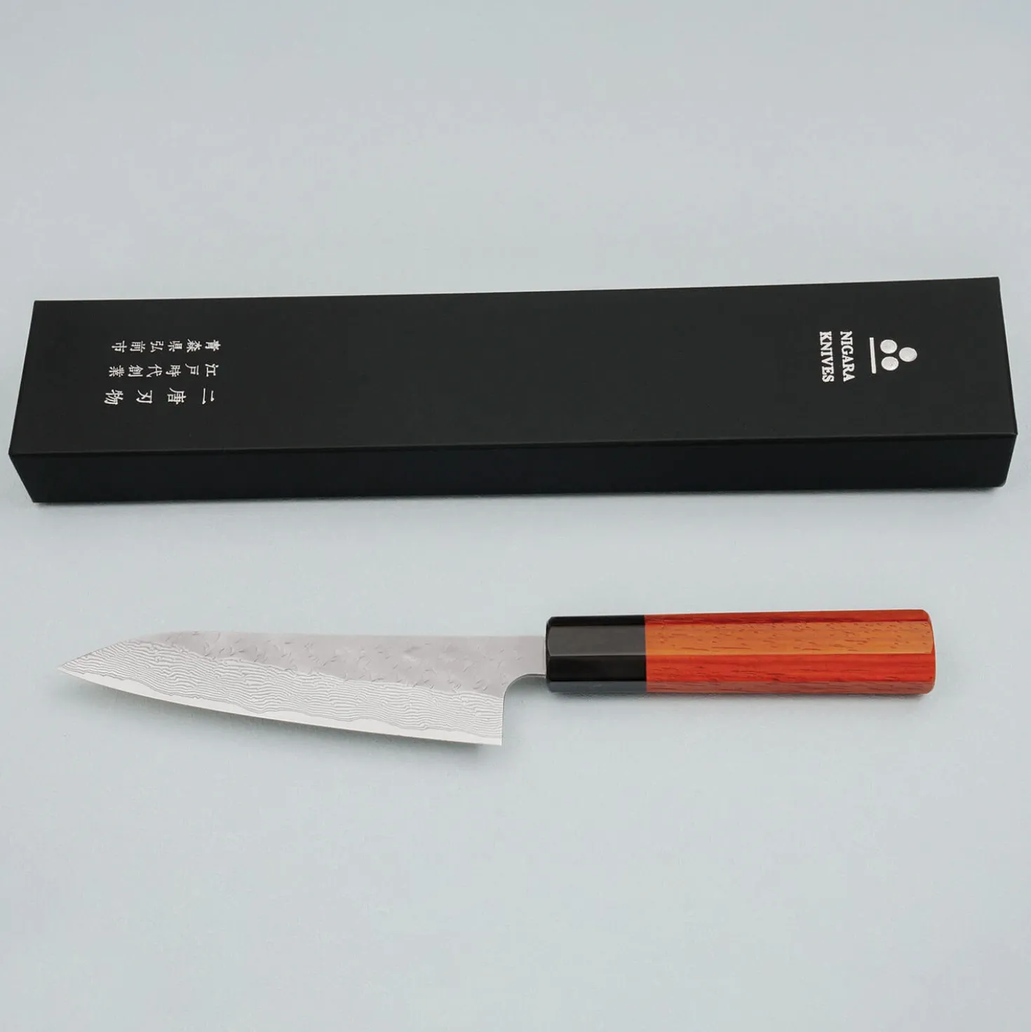 Nigara STRIX Tsuchime Migaki Padouk Petty 15 cm
