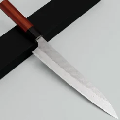 Nigara STRIX Tsuchime Migaki Padouk Sujihiki 27 cm