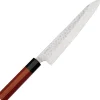 Nigara STRIX Tsuchime Migaki Padouk Sujihiki 24 cm