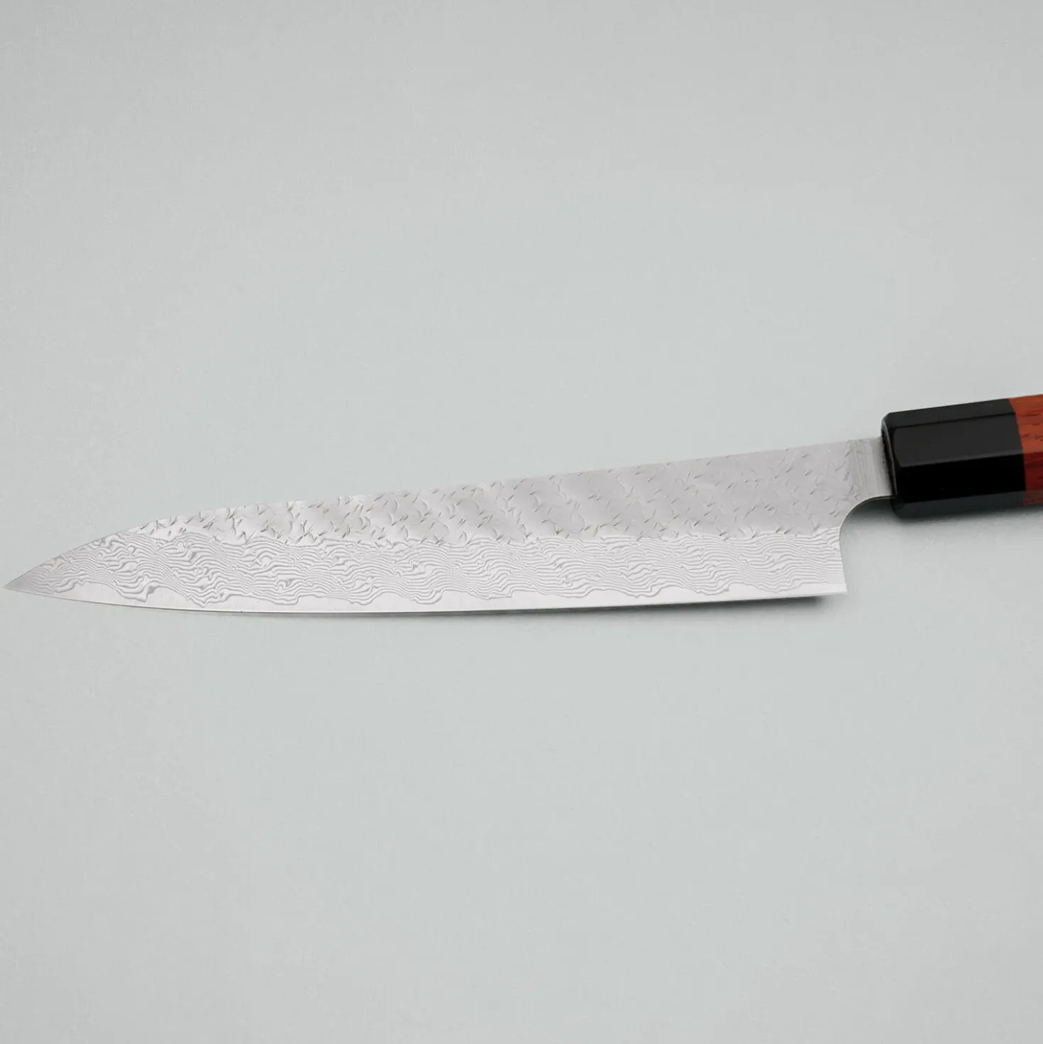Nigara STRIX Tsuchime Migaki Padouk Sujihiki 24 cm