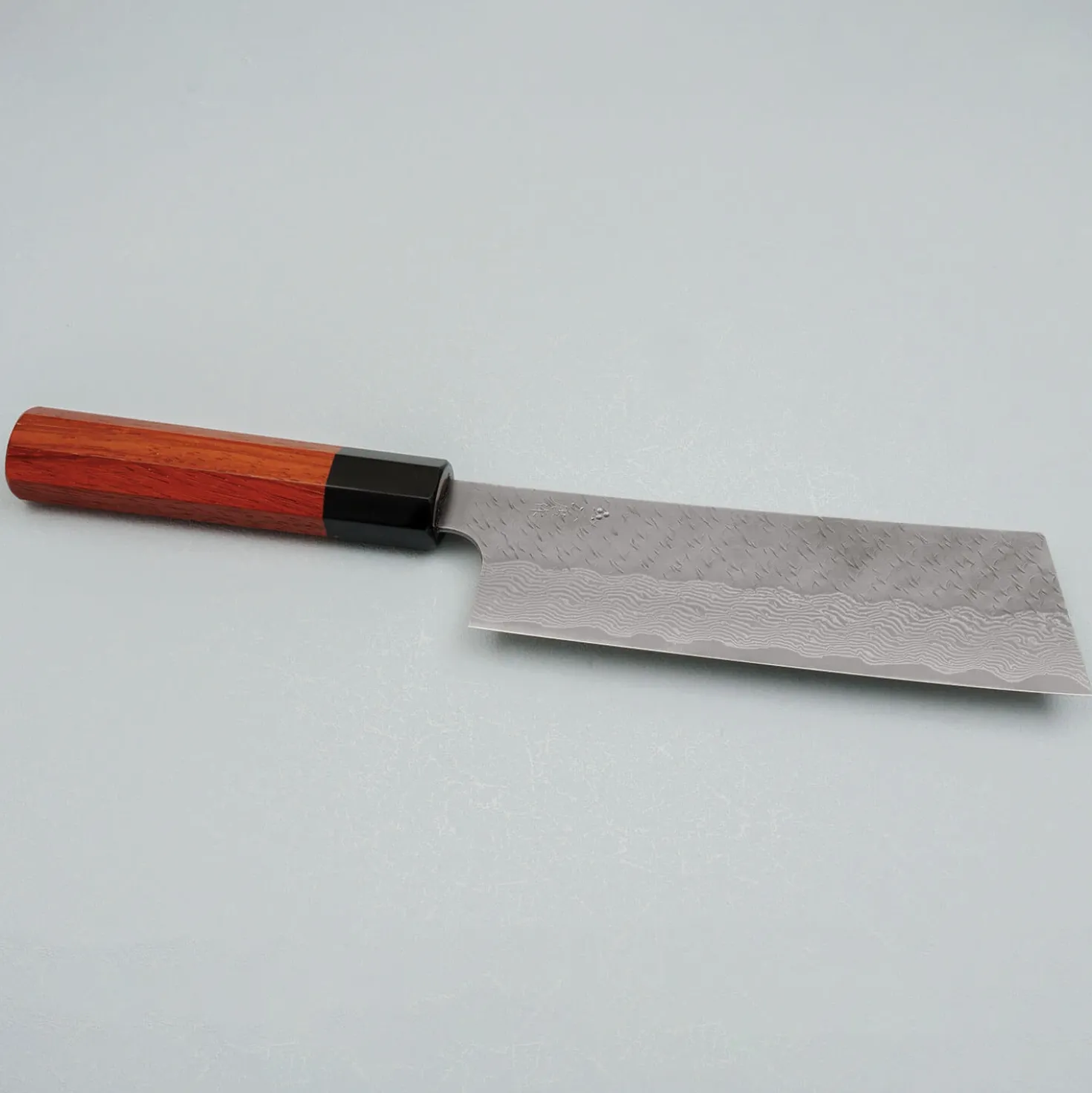 Nigara STRIX Tsuchime Migaki Padouk Nakiri 18 cm