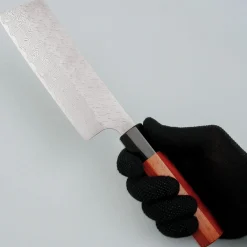 Nigara STRIX Tsuchime Migaki Padouk Nakiri 18 cm