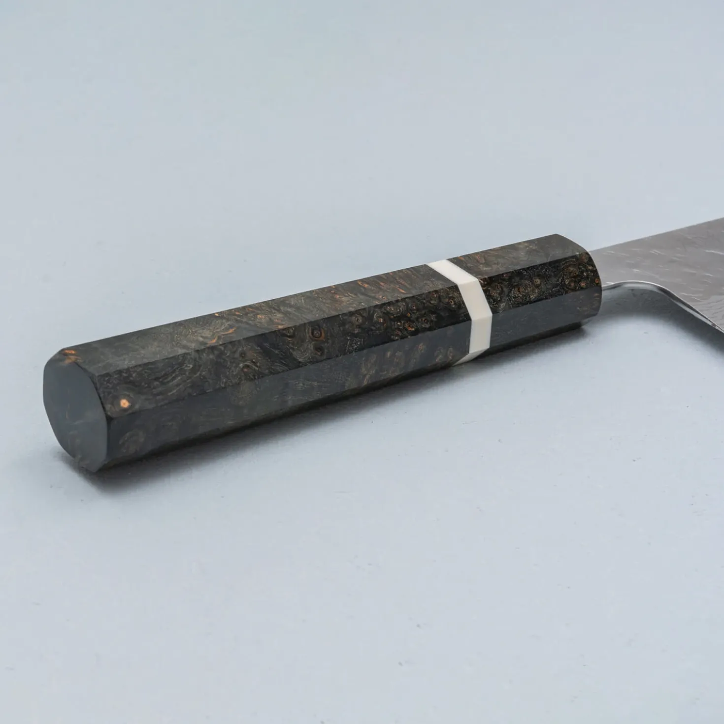 Nigara VG10 Tsuchime Damast Migaki Birch Kiritsuke 24 cm