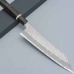 Nigara VG10 Tsuchime Damast Migaki Birch Kiritsuke 24 cm