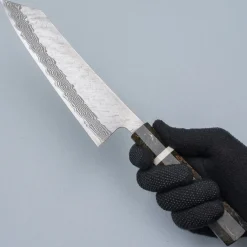 Nigara VG10 Tsuchime Damast Migaki Birch Kiritsuke 24 cm