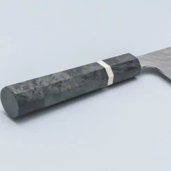 Nigara VG10 Tsuchime Damast Migaki Birch Gyuto 24 cm