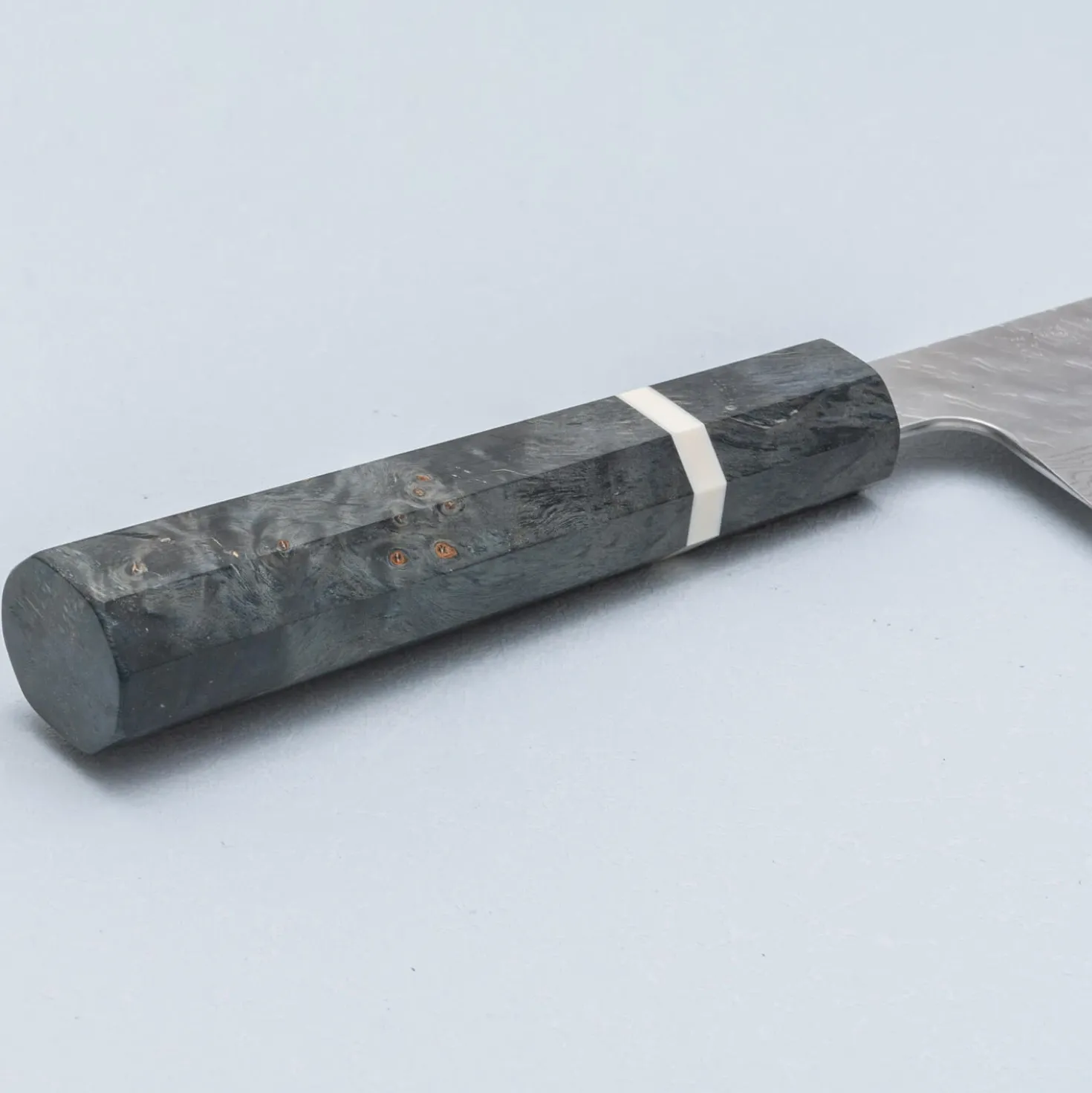 Nigara VG10 Tsuchime Damast Migaki Birch Gyuto 24 cm