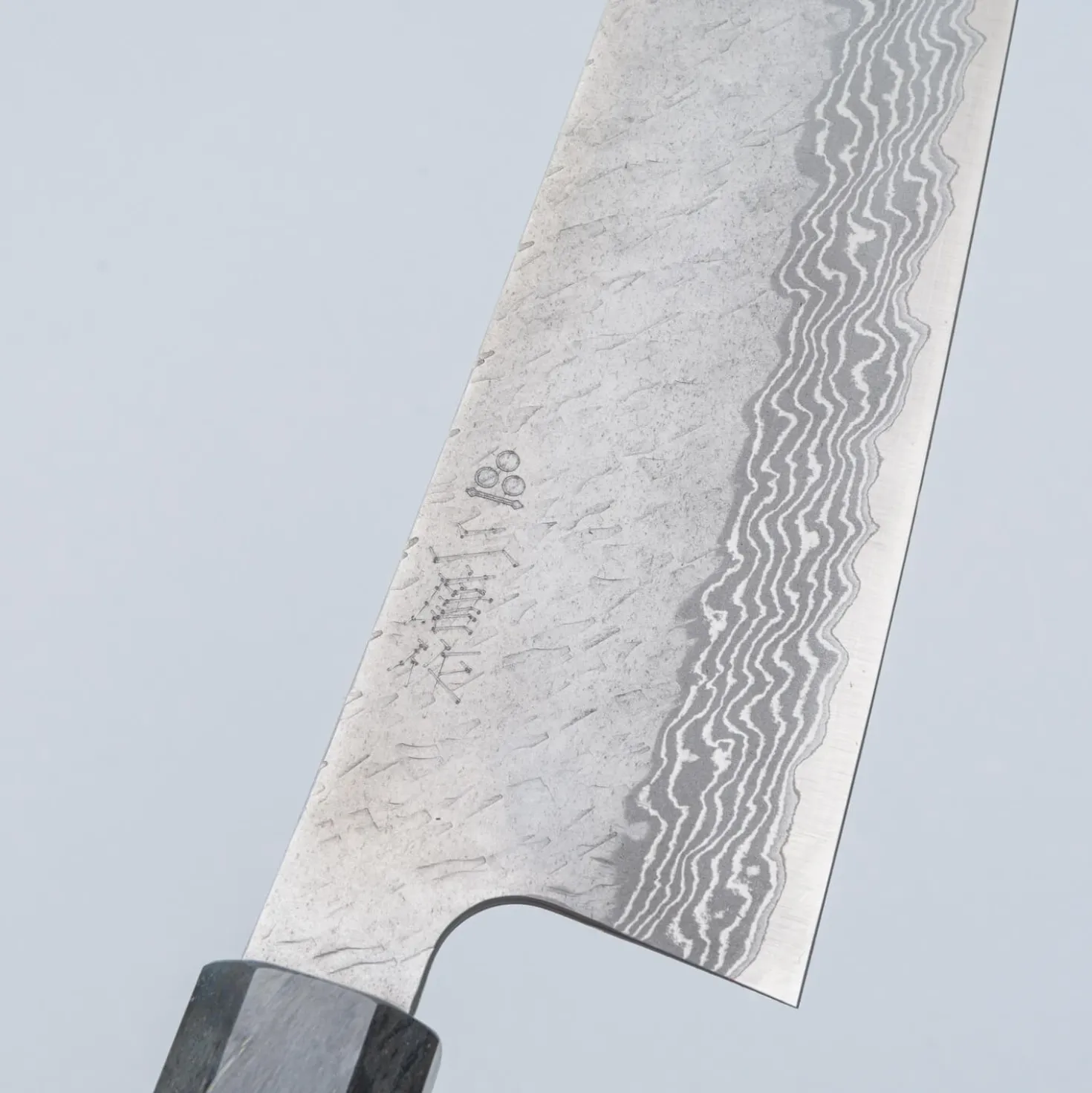Nigara VG10 Tsuchime Damast Migaki Birch Gyuto 24 cm
