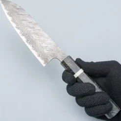 Nigara VG10 Tsuchime Damast Migaki Birch Santoku 18 cm