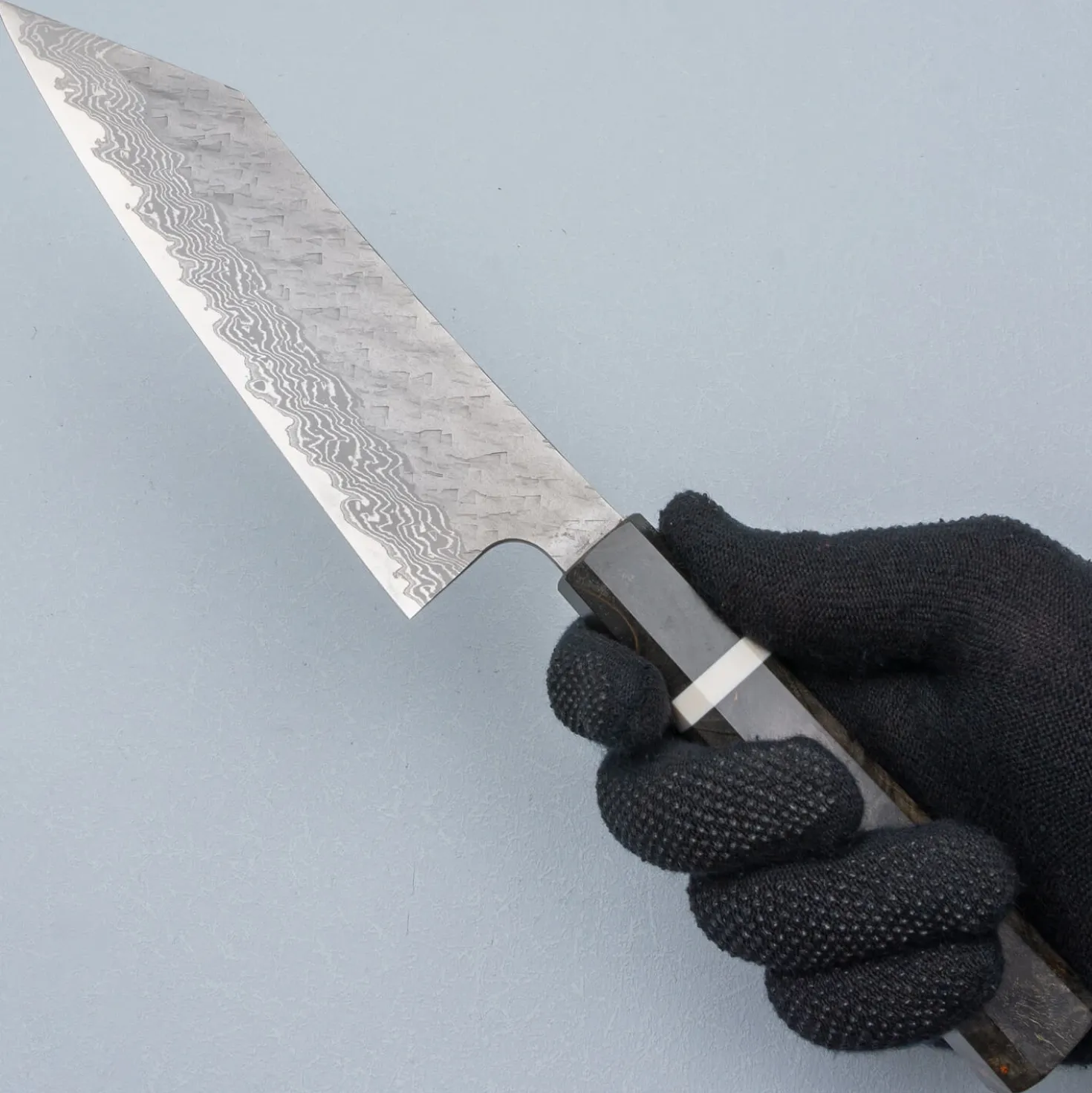 Nigara VG10 Tsuchime Damast Migaki Birch Bunka 18 cm