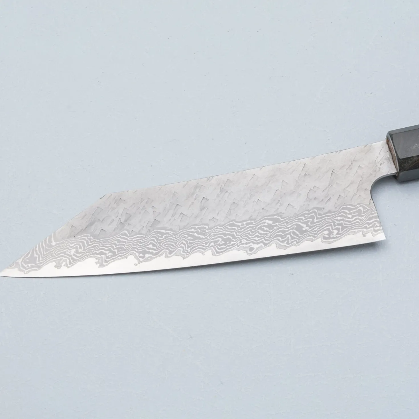 Nigara VG10 Tsuchime Damast Migaki Birch Bunka 18 cm
