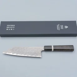 Nigara VG10 Tsuchime Damast Migaki Birch Bunka 18 cm