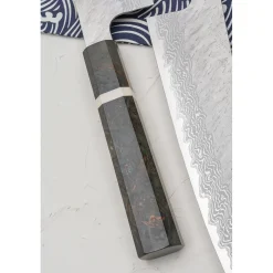Nigara VG10 Tsuchime Damast Migaki Birch Bunka 18 cm