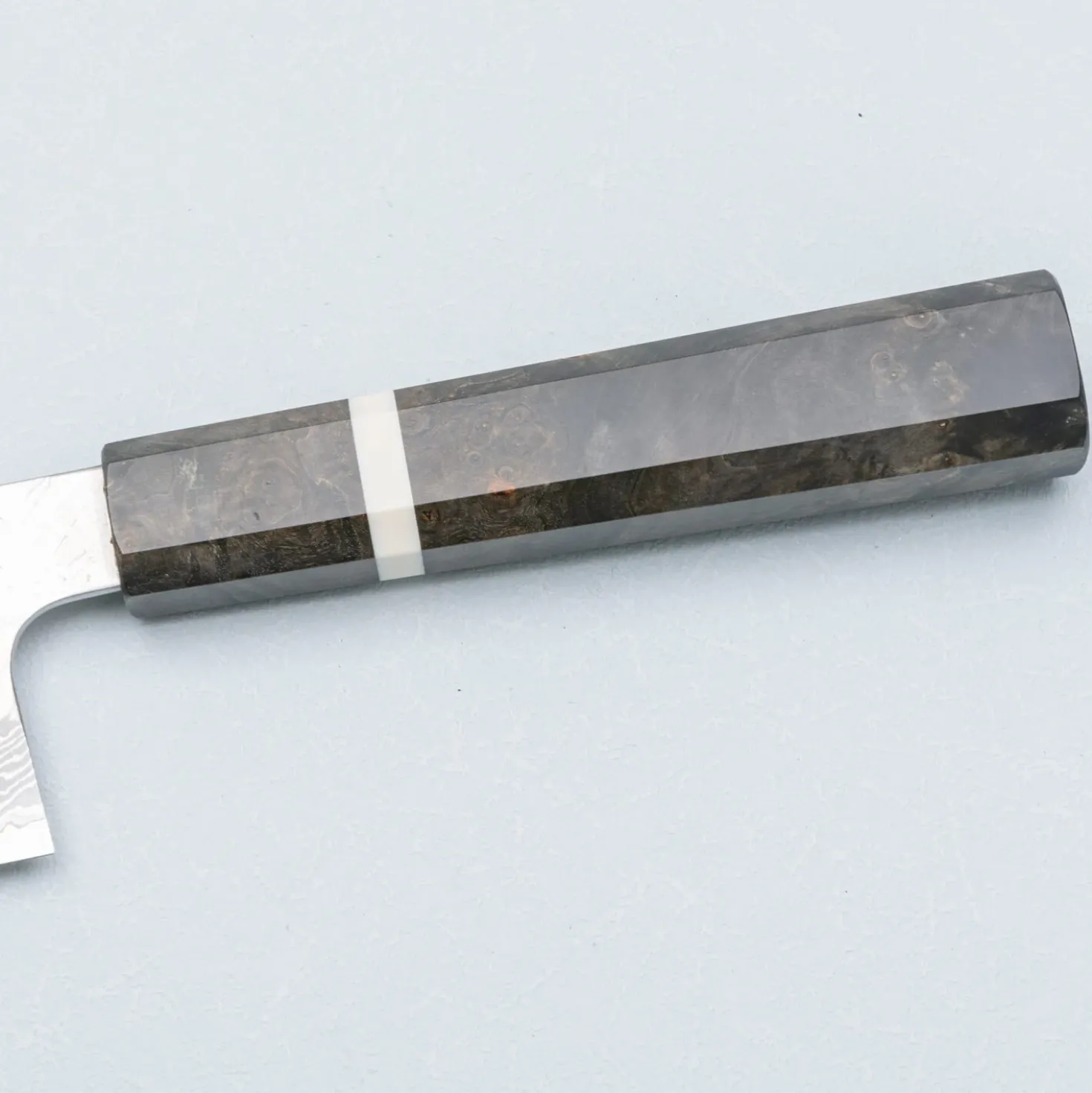 Nigara VG10 Tsuchime Damast Migaki Birch Nakiri 16.5 cm