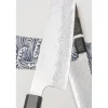 Nigara VG10 Tsuchime Damast Migaki Birch Kiritsuke 21 cm