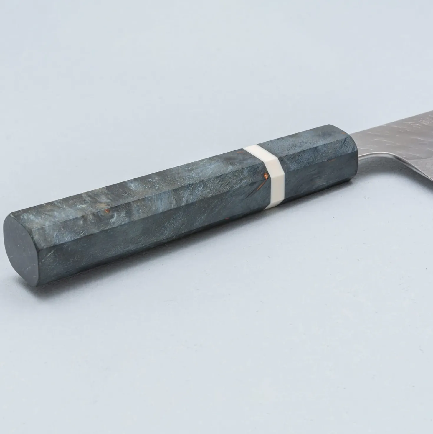 Nigara VG10 Tsuchime Damast Migaki Birch Kiritsuke 21 cm