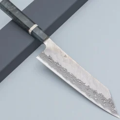 Nigara VG10 Tsuchime Damast Migaki Birch Kiritsuke 21 cm