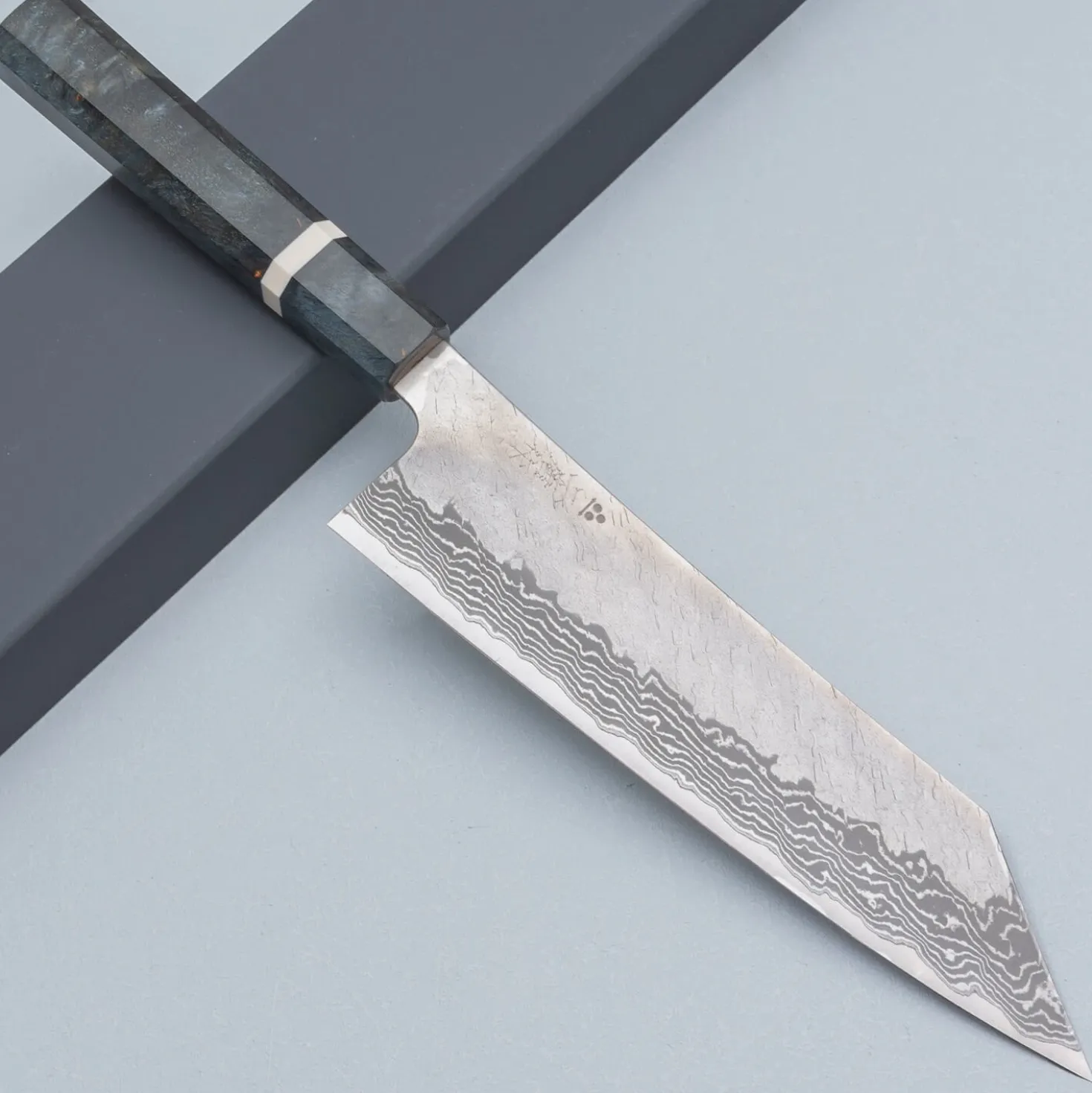 Nigara VG10 Tsuchime Damast Migaki Birch Kiritsuke 21 cm