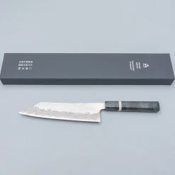 Nigara VG10 Tsuchime Damast Migaki Birch Kiritsuke 21 cm