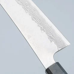 Nigara VG10 Tsuchime Damast Migaki Birch Kiritsuke 21 cm