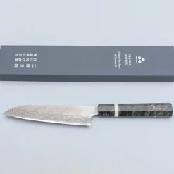 Nigara VG10 Tsuchime Damast Migaki Birch Petty 15 cm