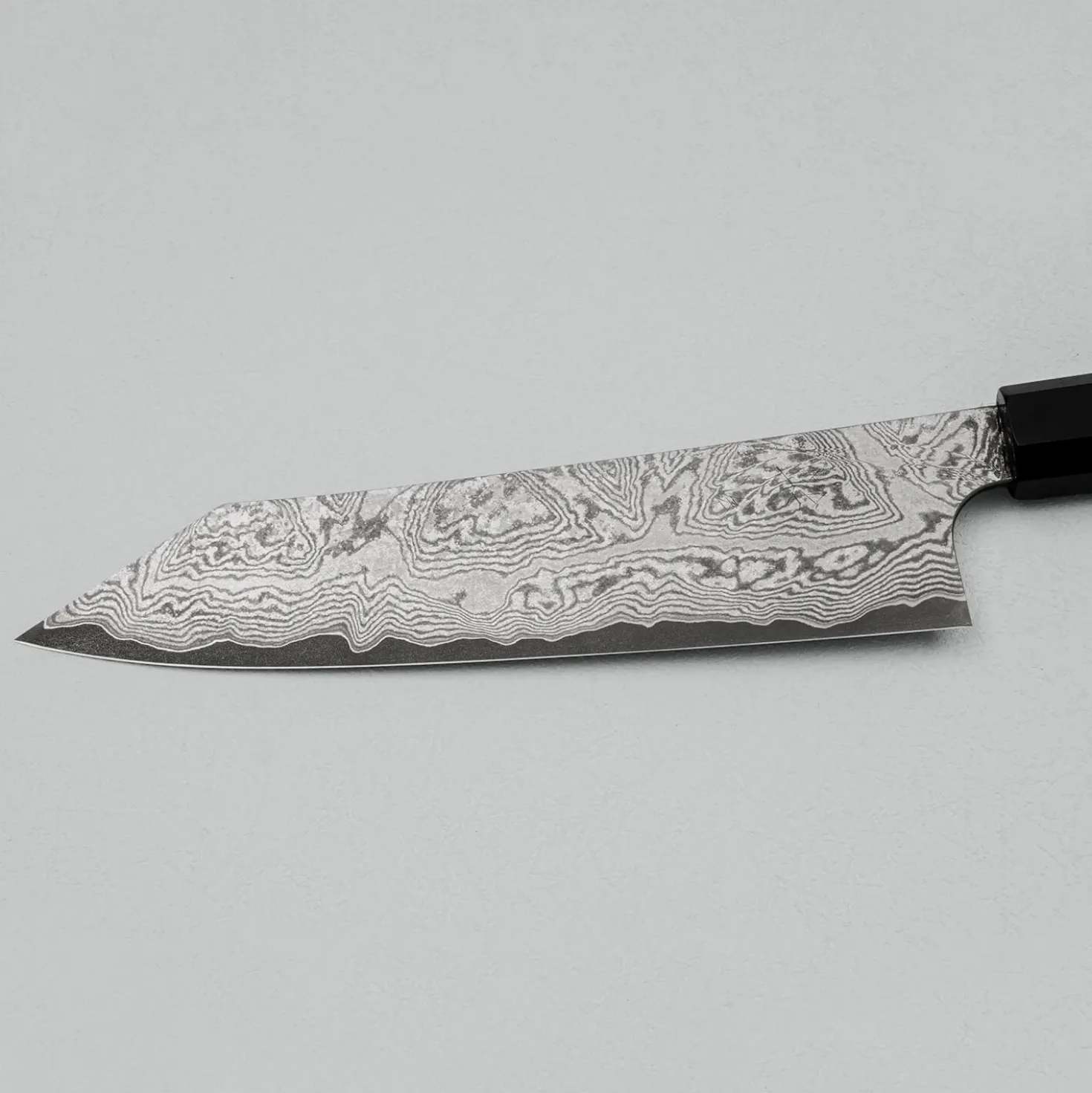 Nigara VG-XEOS Anmon Damast Ebony Kiritsuke 21 cm