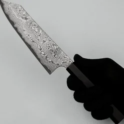 Nigara VG-XEOS Anmon Damast Ebony Kiritsuke 21 cm