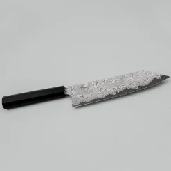 Nigara VG-XEOS Anmon Damast Ebony Kiritsuke 21 cm