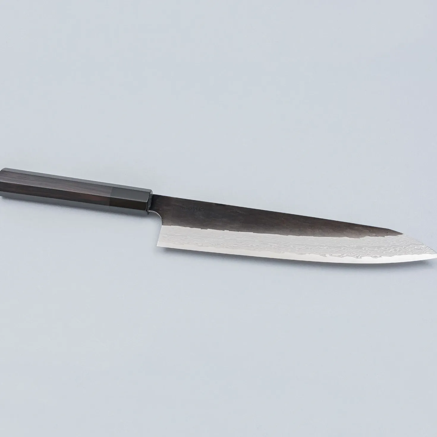 Nigara VG-XEOS Tsuchime Kurouchi Ebony Gyuto 24 cm