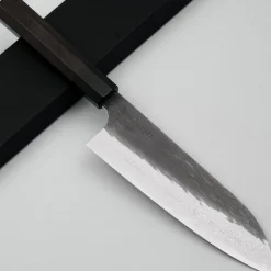 Nigara VG-XEOS Tsuchime Kurouchi Ebony Santoku 17 cm