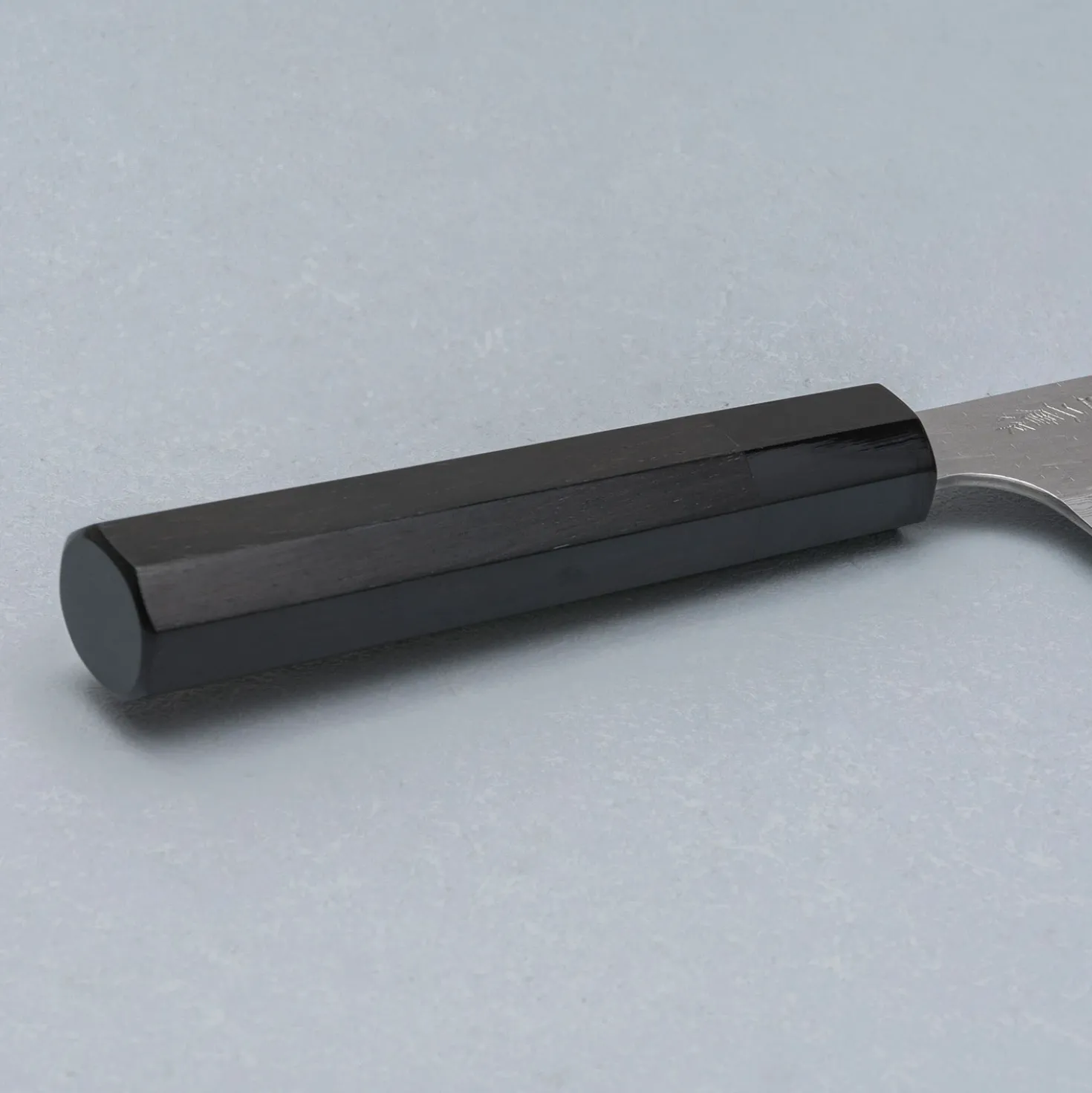 Nigara VG-XEOS Tsuchime Migaki Ebony Santoku 17 cm