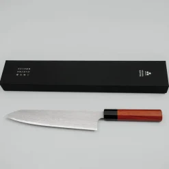 Nigara VG-XEOS Tsuchime Migaki Padouk Gyuto 24 cm