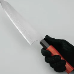 Nigara VG-XEOS Tsuchime Migaki Padouk Gyuto 24 cm