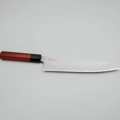 Nigara VG-XEOS Tsuchime Migaki Padouk Gyuto 24 cm
