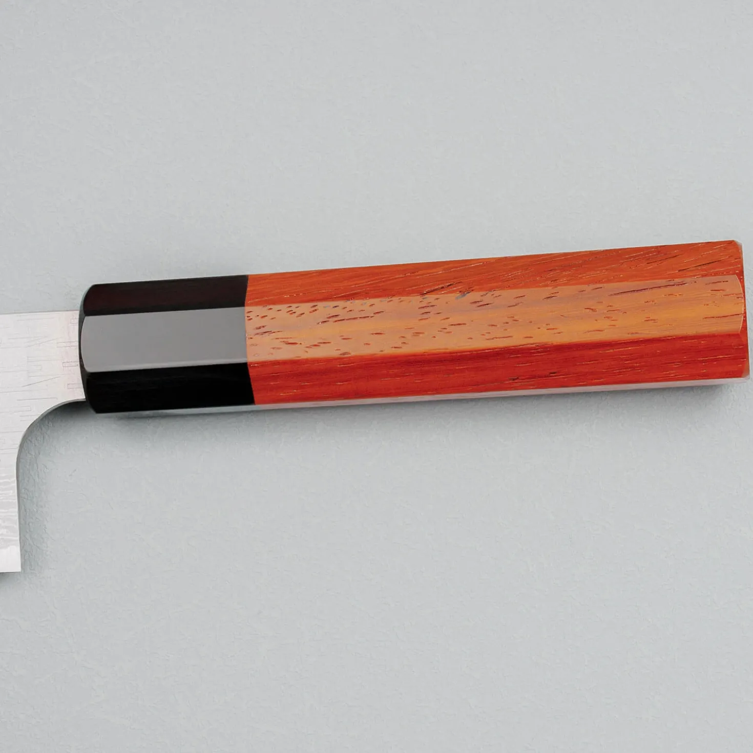 Nigara VG-XEOS Tsuchime Migaki Padouk Santoku 17 cm