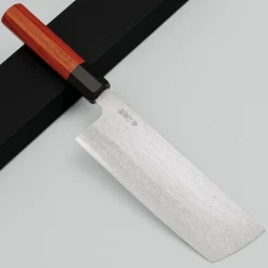 Nigara VG-XEOS Tsuchime Migaki Padouk Nakiri 16.5 cm