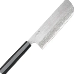 Nigara VG-XEOS Tsuchime Migaki Ebony Nakiri 16.5 cm