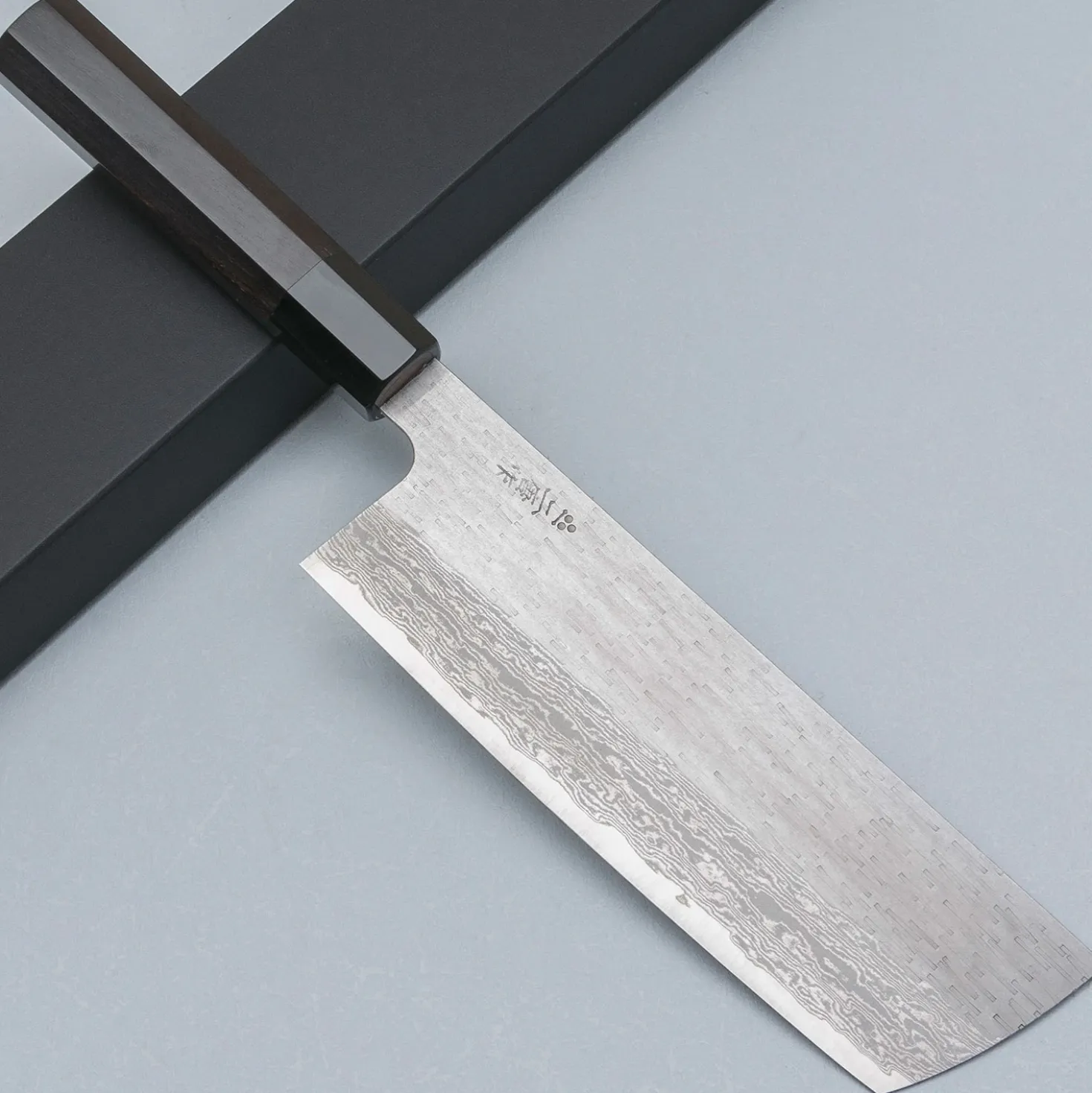 Nigara VG-XEOS Tsuchime Migaki Ebony Nakiri 16.5 cm