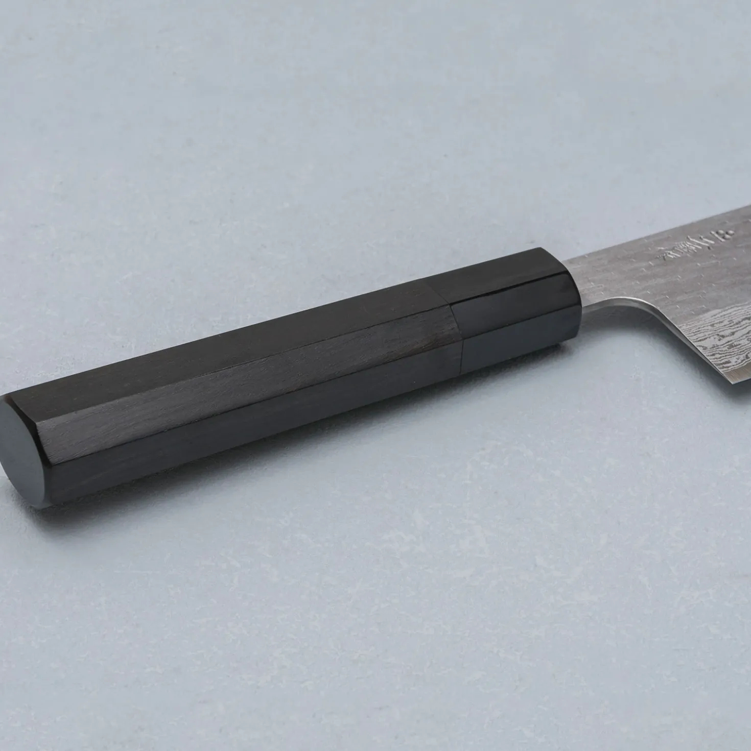 Nigara VG-XEOS Tsuchime Migaki Ebony Nakiri 16.5 cm