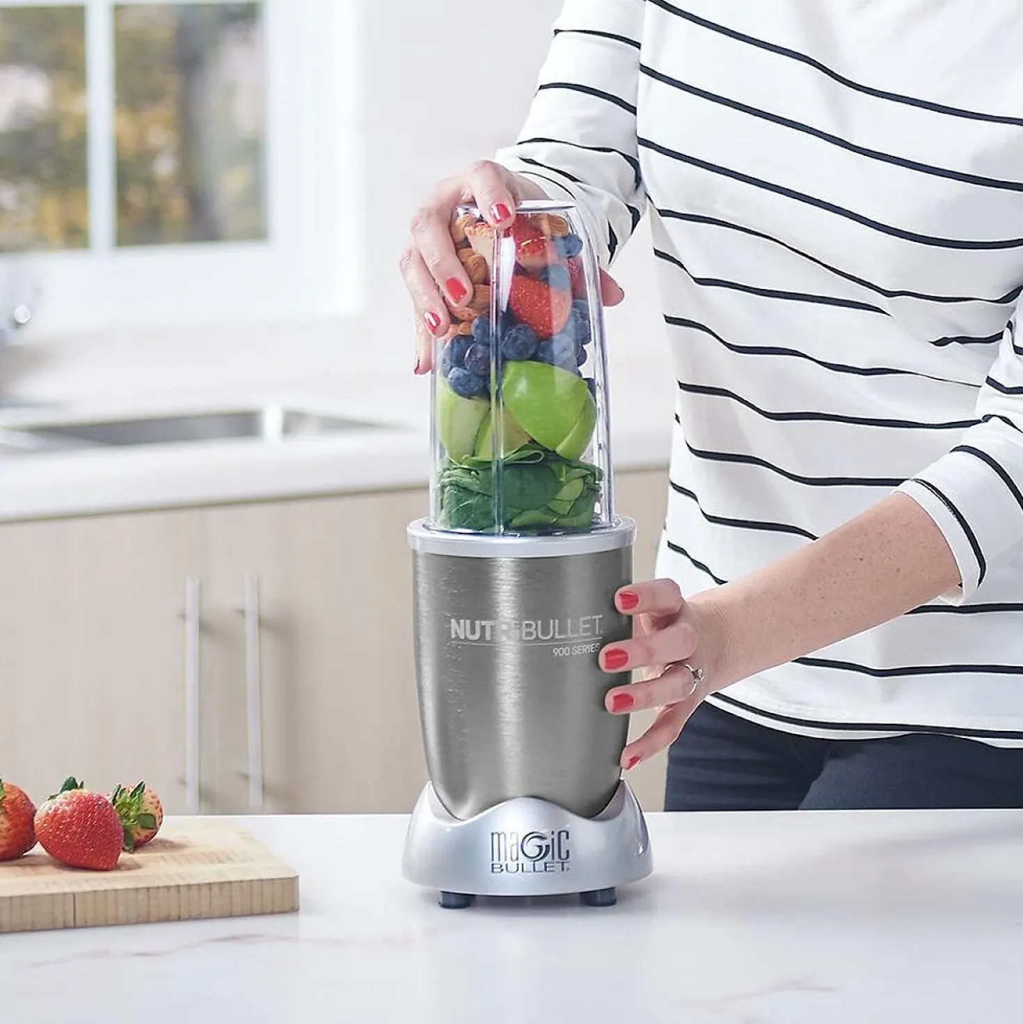 Nutribullet Pro 900W 5 Delig Grijs