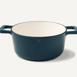 Olavson Gietijzeren Braadpan Petrol 24 cm