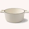 Olavson Gietijzeren Braadpan Creme 24 cm