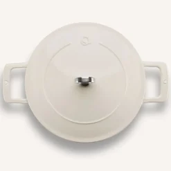 Olavson Gietijzeren Braadpan Creme 24 cm