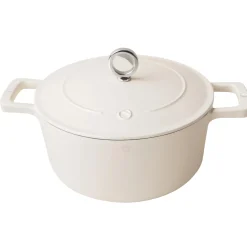 Olavson Gietijzeren Braadpan Creme 24 cm