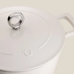 Olavson Gietijzeren Braadpan Creme 24 cm