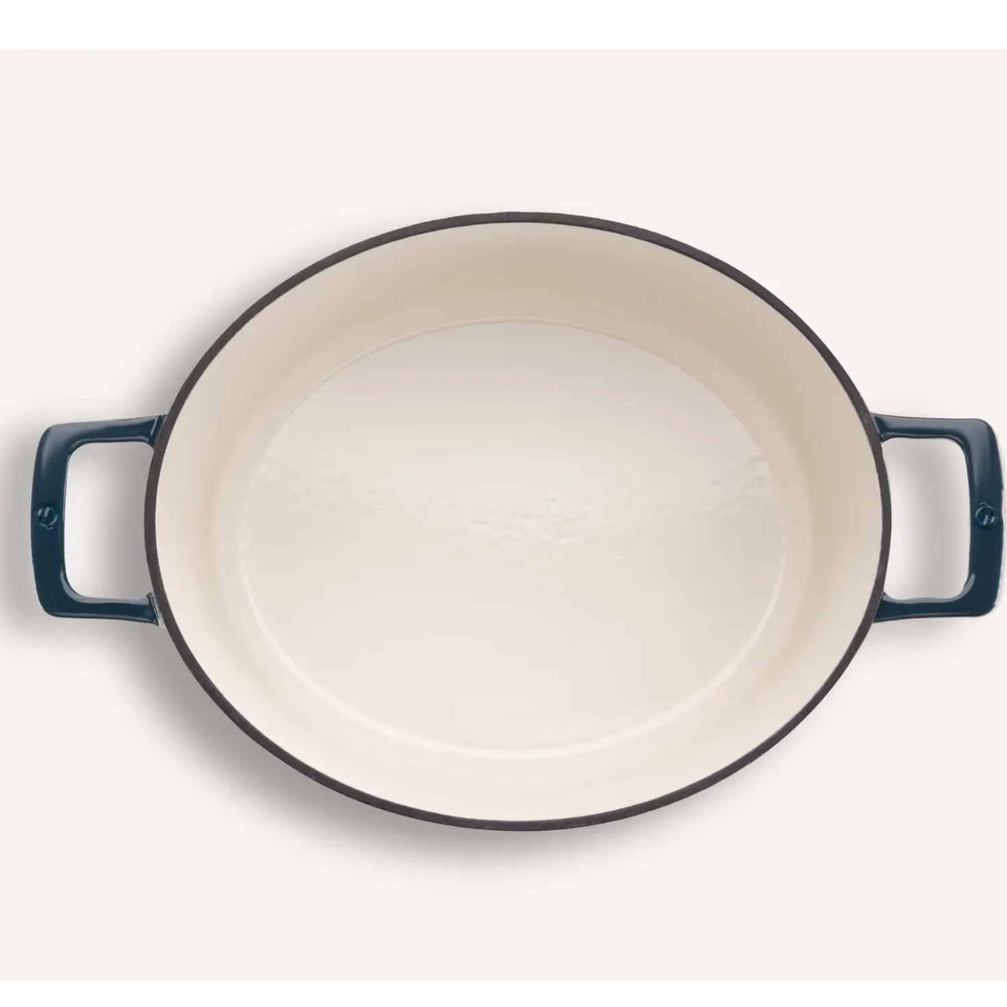 Olavson Gietijzeren Ovale Braadpan Petrol 31 cm