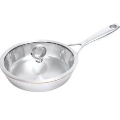Olavson Koekenpan Ongecoat Met Deksel 24 cm